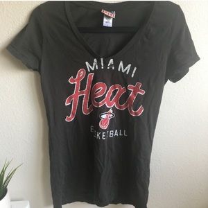 Junk Food Miami Heat Basketball short sleeve  #328
